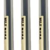 Muji Gel Ink Ball Point Pen, Black, 0.5mm, Pack of 3 (Japan Import)